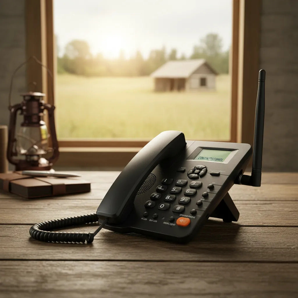Telefono Rural Remplaza Al Huawei F317 +chip Telcel