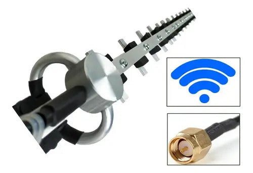 2pz- Antena Yagi Para Modem 3g 4g Huawei B310 +cable 10mts
