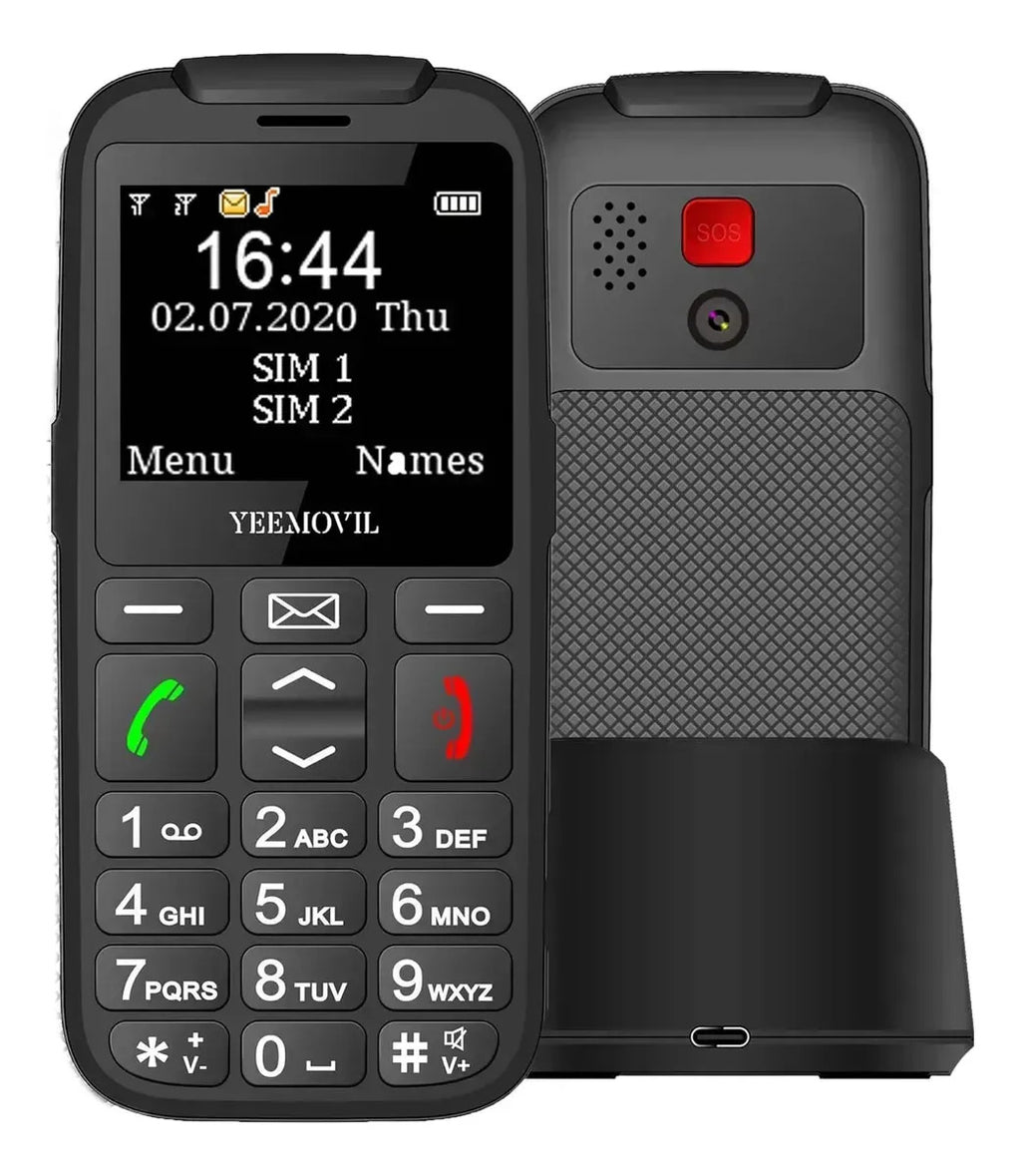Celular 4g Con Botones Grandes Volumen Alto + Chip Unefón