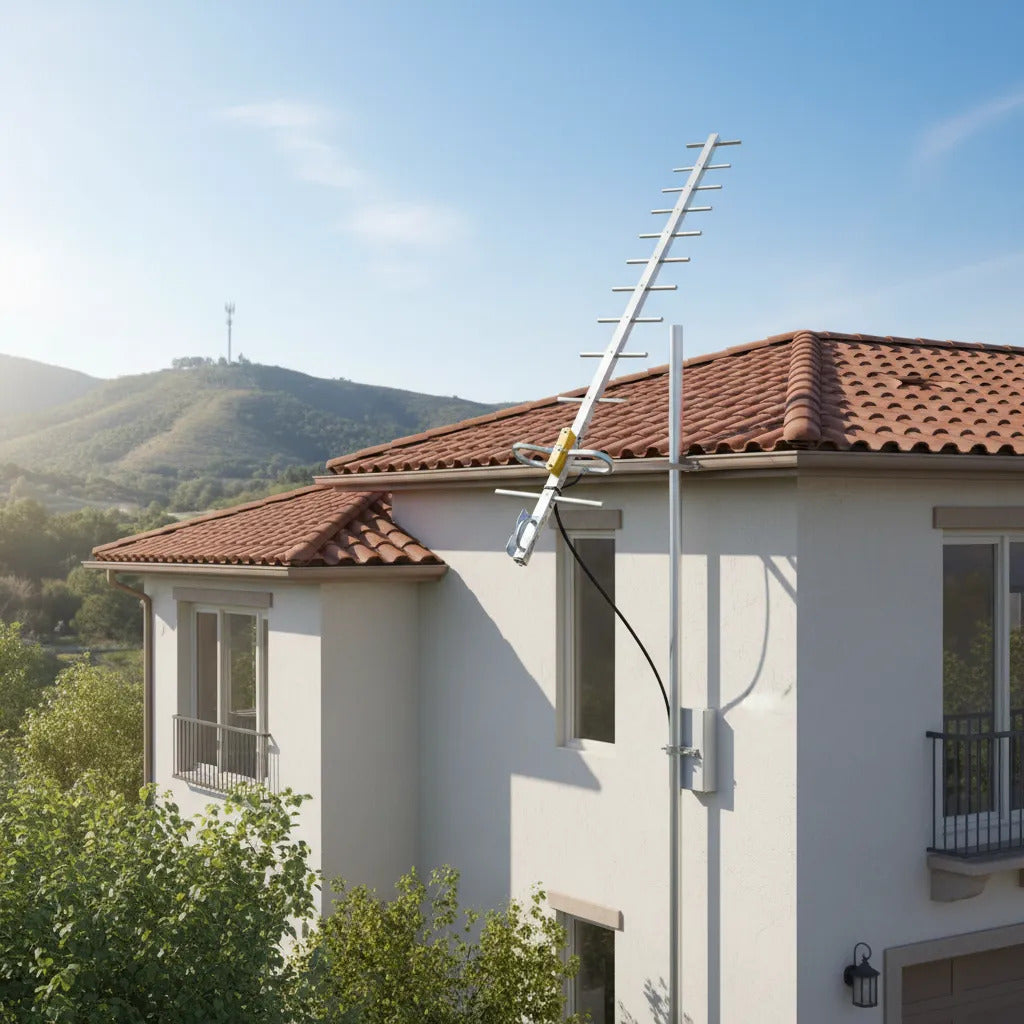 Antena Yagi Vol Ant9e10m 4g Para Módem Telcel Huawei