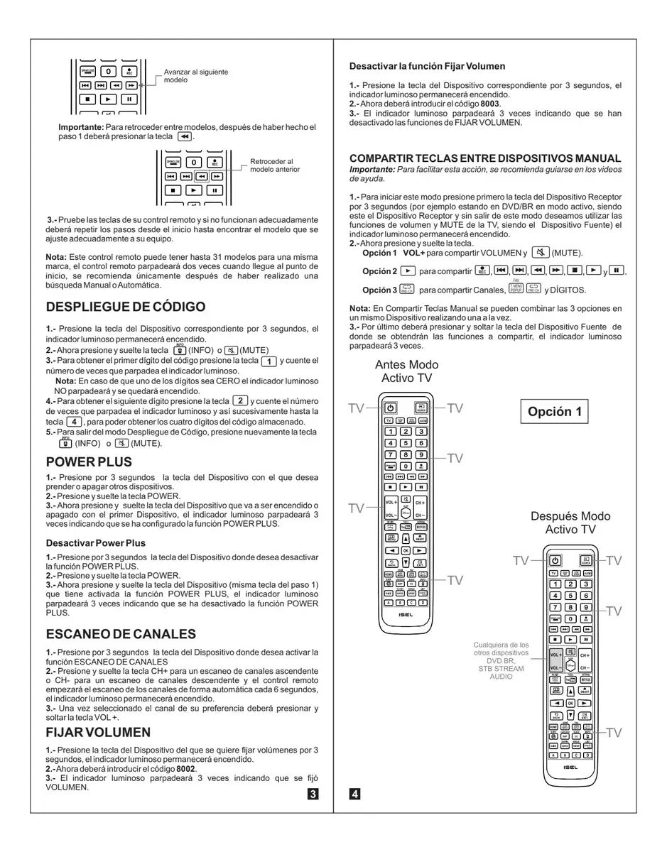 Control Remoto Universal Para Tv Analoga Sony Jvc Panasonic