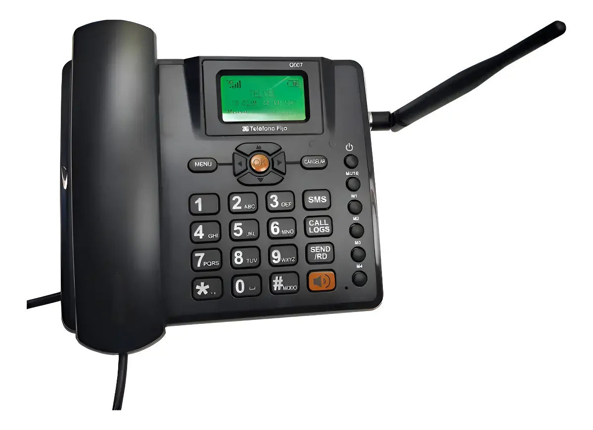 Teléfono Celular Fijo Rural Unefon + Antena Aérea 10m
