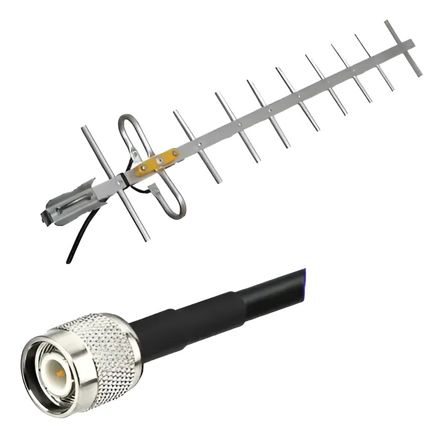 Antena Yagi Para Telefono Rural Telcel Huawei F317 Cable 20m