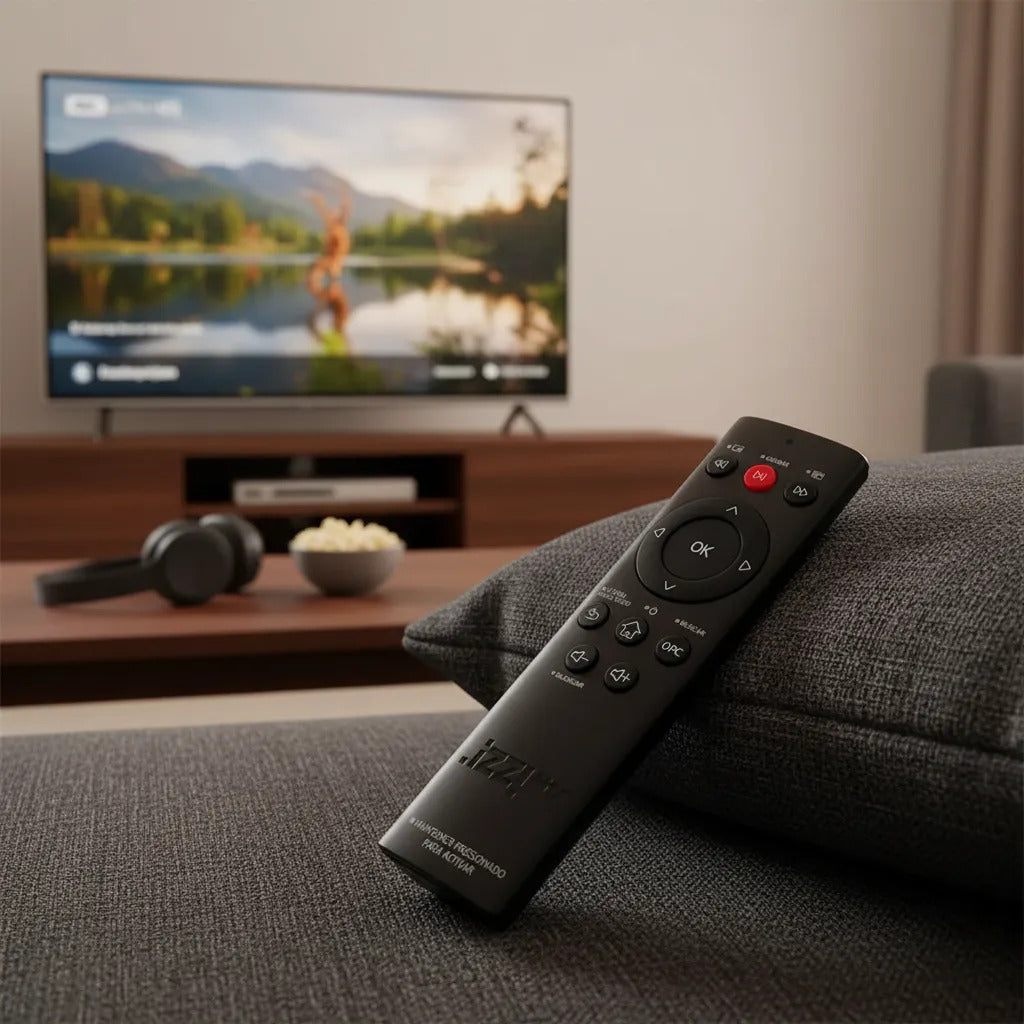 Control Remoto Básico Izzi Para Tv Fácil Y Funcional