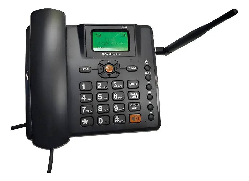 Teléfono Celular Fijo Rural Ranchos Att + Antena Aérea 10m