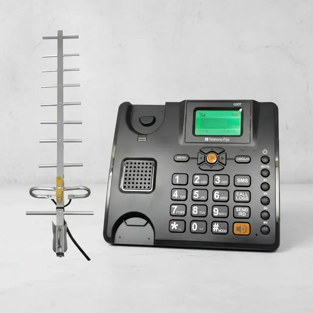 Telefono Rural Remplaza A Huawei F317 Para Ranchos +antena15