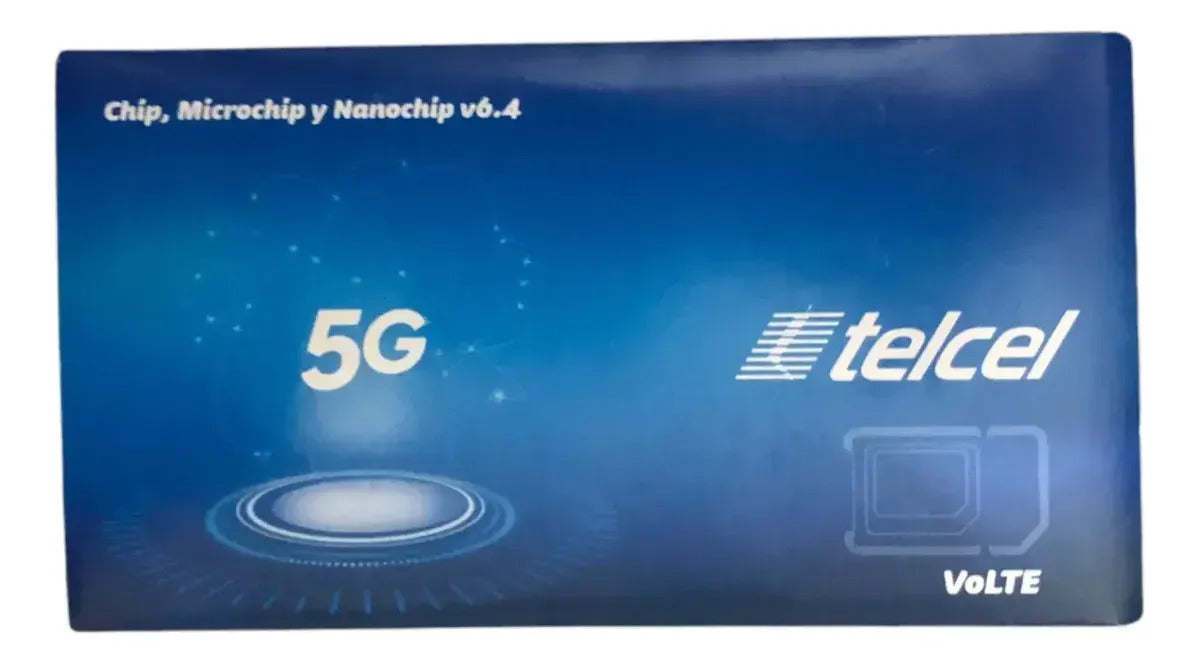 10 Chips Sim Telcel 4g Lte Prepago Lada 444 San Luis Potosí