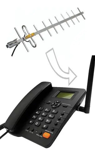 Telefono Rural Remplaza A Huawei F617 Para Ranchos +antena