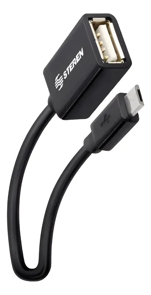 Cable Otg Para Celulares Tablet P/ Leer Memoria Usb/ Usb-455