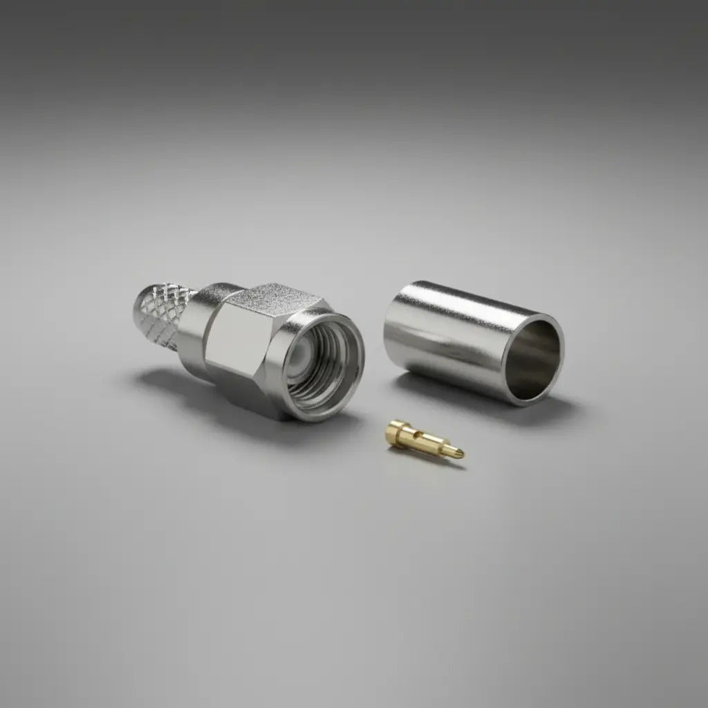 2pz Conector Rp-sma Macho Para Telefono Rural Modem Routers