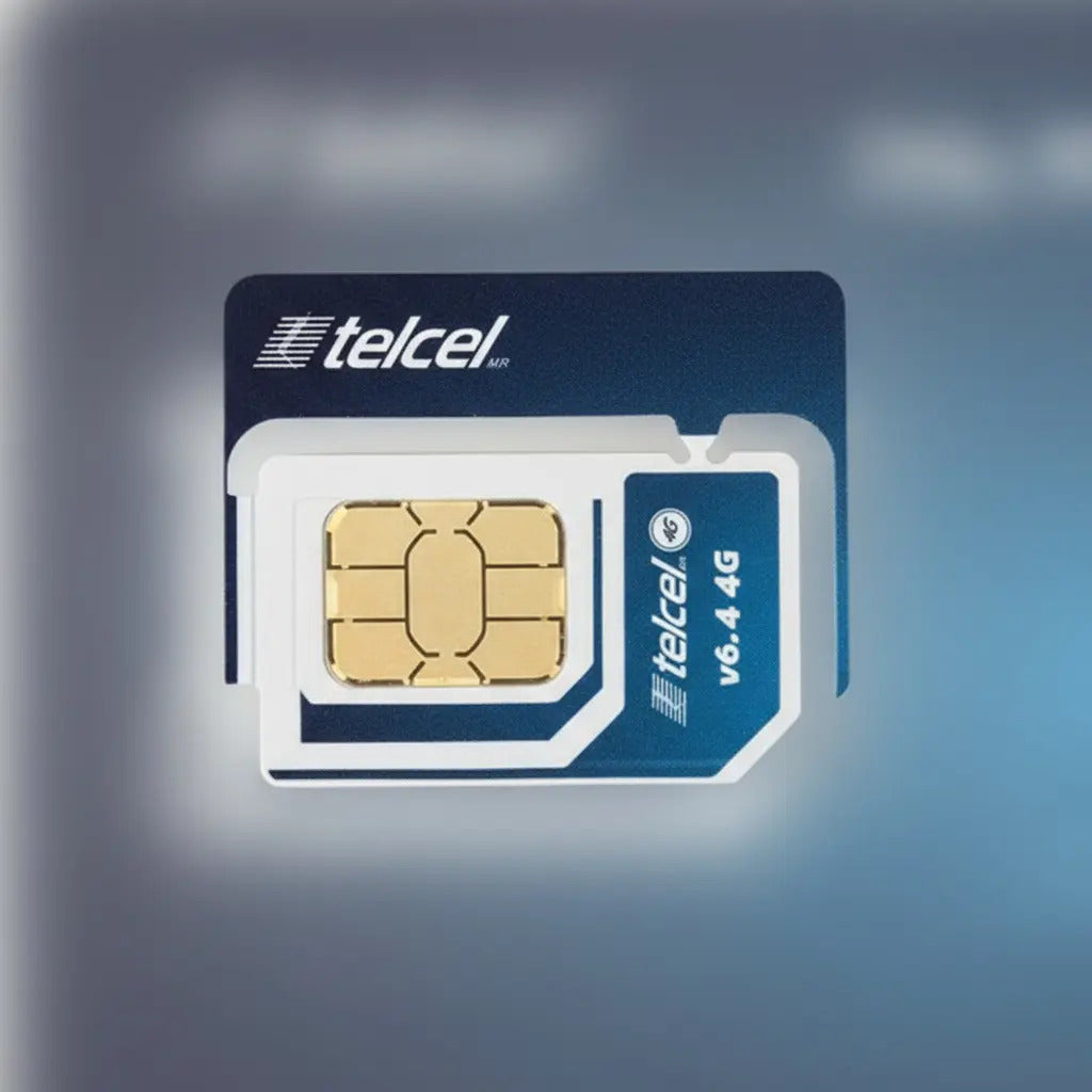 Chip Microchip Telcel 3g 4g Lte P/ Celular Lada Guadalajara