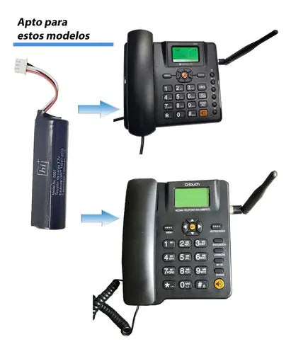 Pila Bateria Para Telefono Rural Hi+ Hiking G007