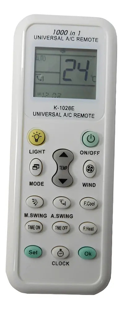 Control Remoto Para Aire Ac Minisplit Carrier LG Trane York