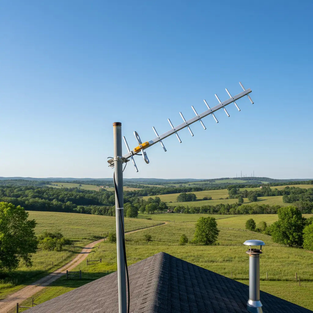 Antena Yagi Mosfet Ant-tel 10m Para Señal Celular Rural