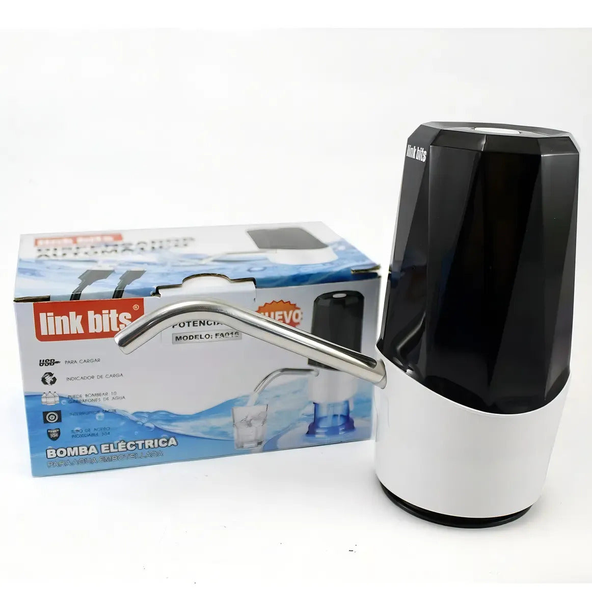 Dispensador De Agua Para Cualquier Tipo De Garrafón 20l Usb