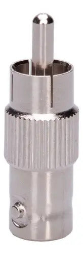 Adaptador Con Conector Hembra Bnc A Macho Rca 200-170