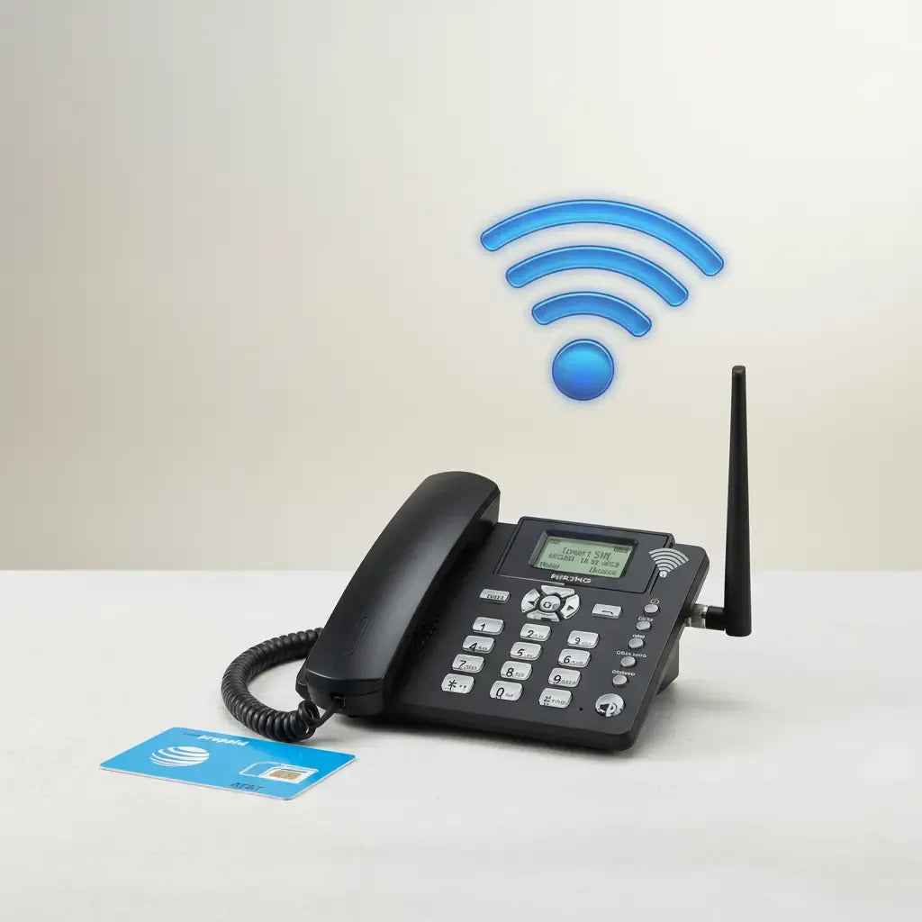 Telefono Rural Con Wifi Hotspot 8dispositivos +chip Att