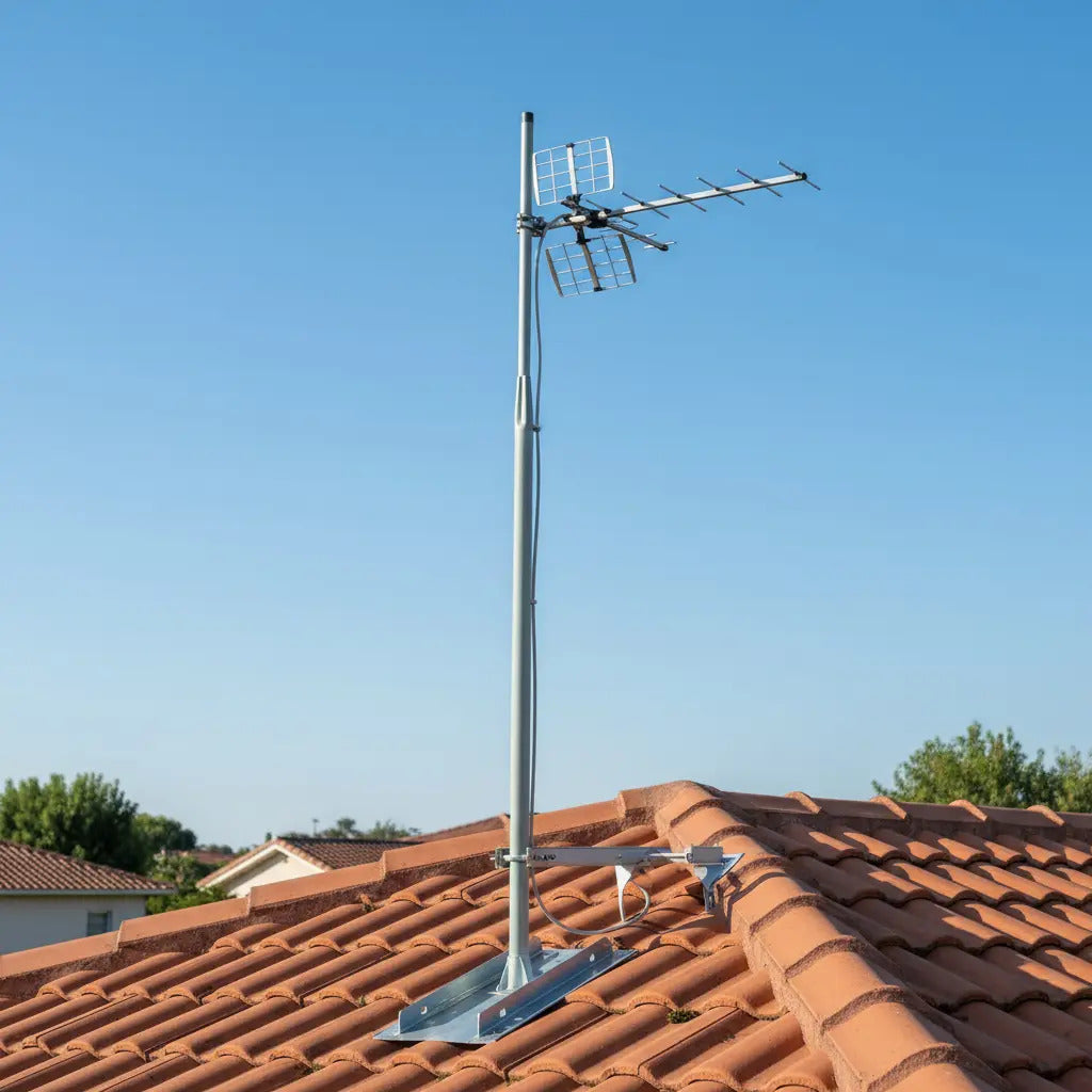 Oferta Tubo Mastil Para Antena Aerea Hd De Tv De 1.40 Mt