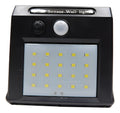 Lampara Solar Led 20 Leds Con Sensor De Mov. Y Panel Solar