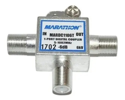 Pack 25pz Acoplador Tap Direccional Tipo T -6db Atenuación