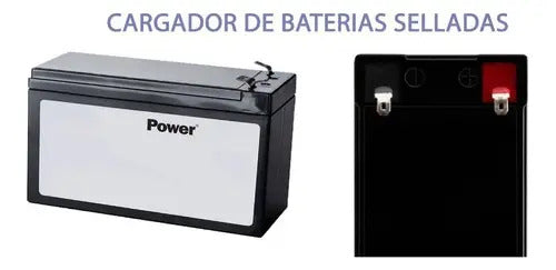 Cargador De Baterias Para Carritos Electricos 12v/ 6v Steren