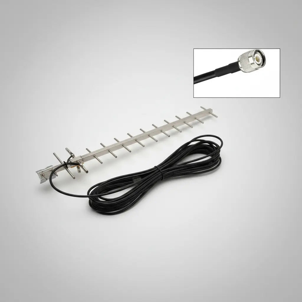 Antena Yagi Para Telefono Rural Telcel Huawei F317 Cable10mt