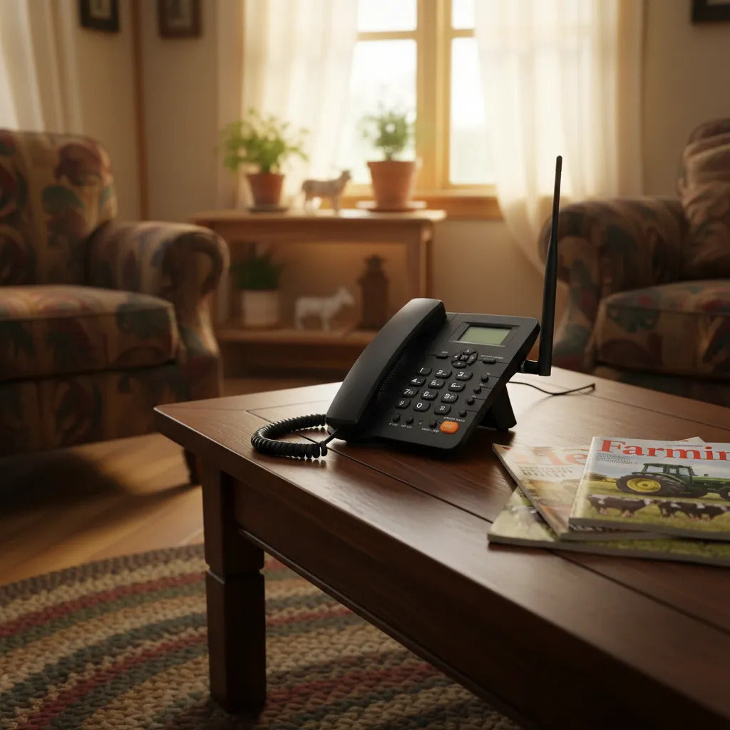 Telefono Rural Remplaza A Huawei F317 Capta 3g Para Ranchos