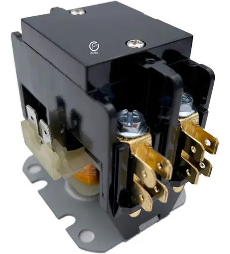 Contactor 2 Polos 120v 30 Amp Refrigeracion Aire Acondiciona