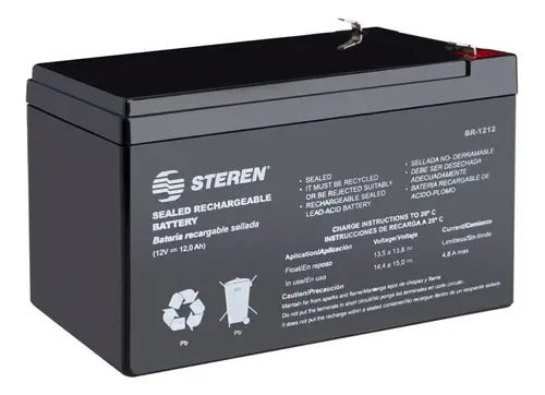 Pila Bateria 12v 12ah Para Ups Alarmas +cargador