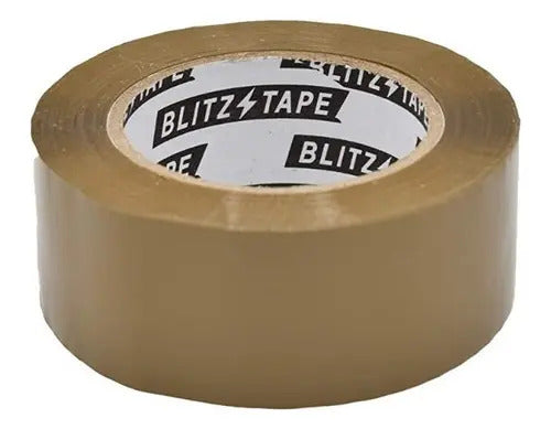 6pz- Cinta Canela Para Empaque 150m X 48mm