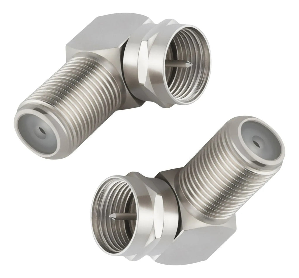 2pz Adaptador En L Tipo F Jack A Plug 200-046