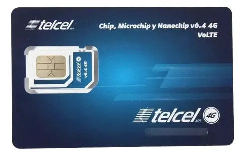 Chip Y Microchip Telcel 3/4g Lte Lada San Luis Potosi