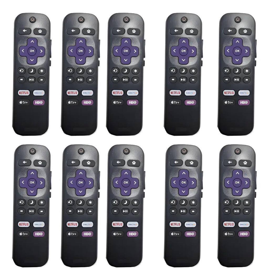 10control Remoto Para Pantalla Tv Roku No Requiere Programar