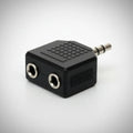 2piezas- Adaptador De 2 Jacks 3.5 Mm A Plug 3.5 Mm 251-130
