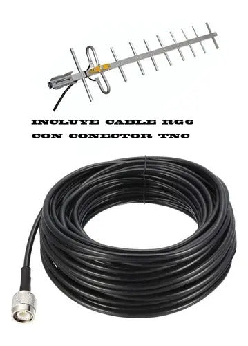 Antena Para Telefono Rural Huawei Senwa Inovacel/cable 30mts