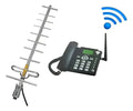 Teléfono Rural Wifi Internet Liberado Capta 4g + Antena20mts
