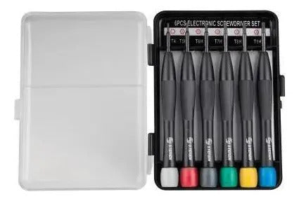 Juego De 6 Desarmadores Tipo Torx De Seguridad Para Reloj
