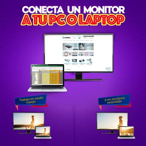 Nuevo Convertidor Hdmi A Rca Audio Video 208-140