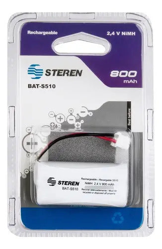 5pz - Pila Recargable Para Telefono Inalambrico 2.4 V 800mah