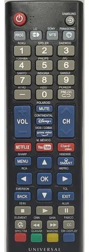 Control Remoto Panasonic Smart Tv Lcd Led P/ Pantalla