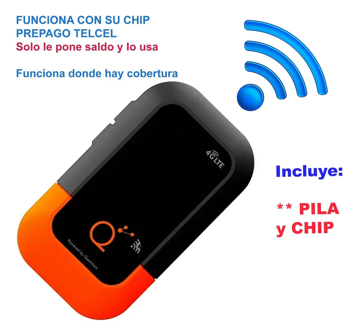 Internet Banda Ancha Telcel Usb Con Chip Telcel Lada 81