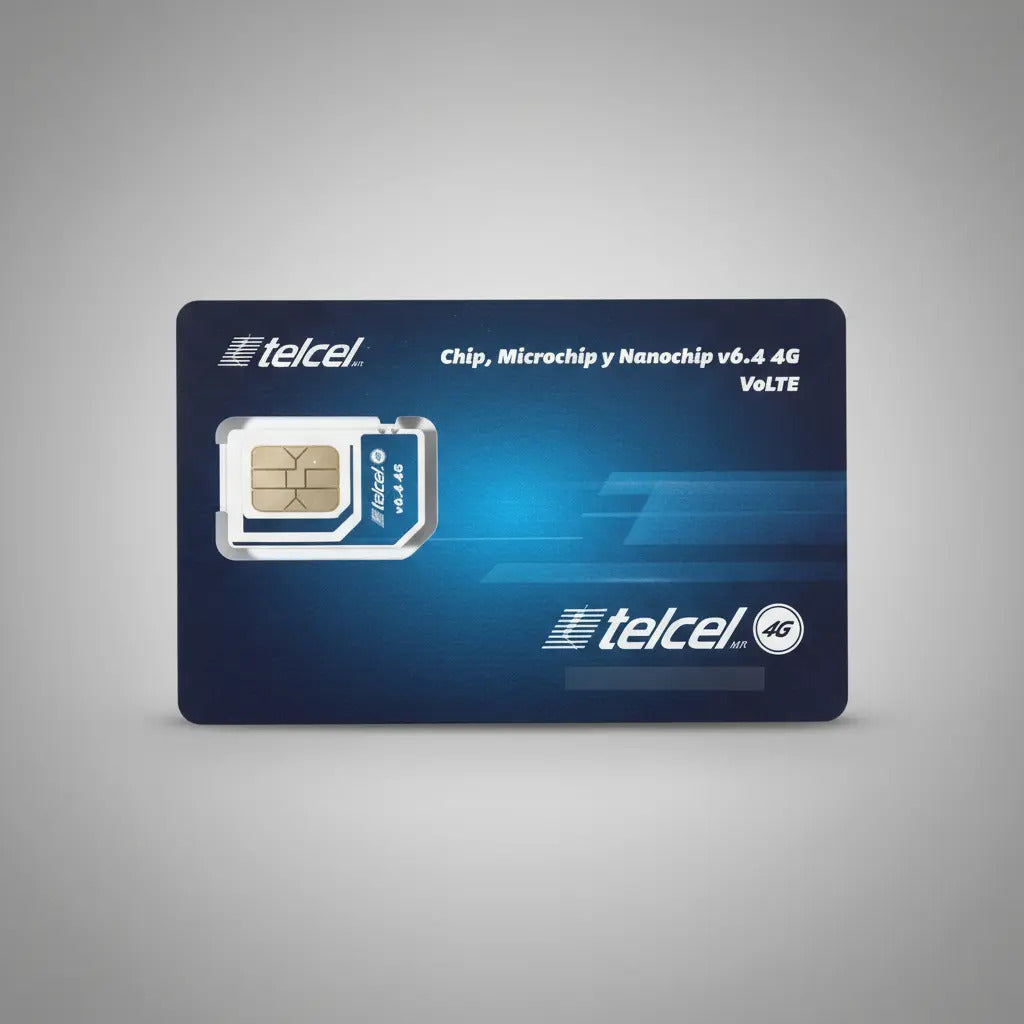 Chip Microchip Telcel 3g 4g Lte Lada Monterrey 81