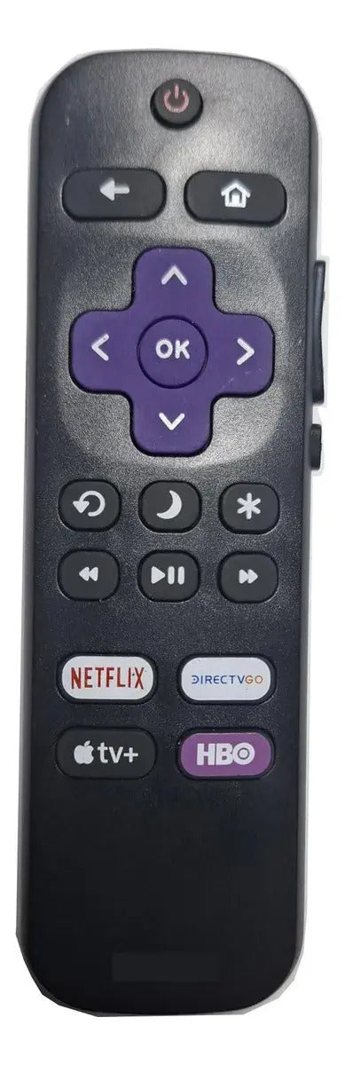 Control Remoto Para Pantalla Tv Roku  No Requiere Programar