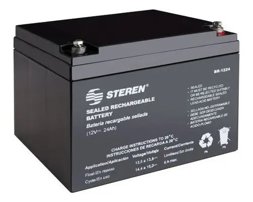Bateria Pila Recargable 12v 24 Ah Para Carritos Electricos