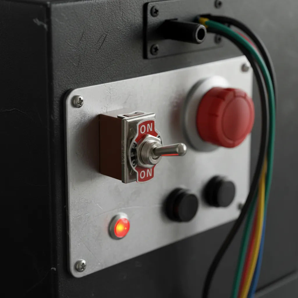 Switch De Palanca 2 Polos 2 Tiros 3posiciones 15amp 250/125v