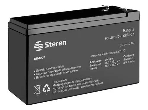 Bateria Pila Recargable 12v 7ah Sellada Para Nobreak Br-1207