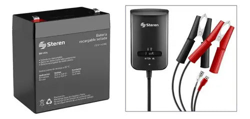 Bateria Recargable 12v 4ah Para Alamas Ups +cargador