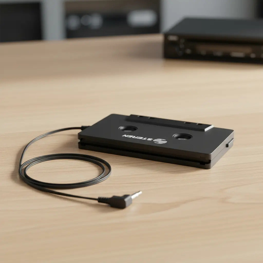 Adaptador Casete A Plug Auxiliar 3.5mm Reproductor Steren
