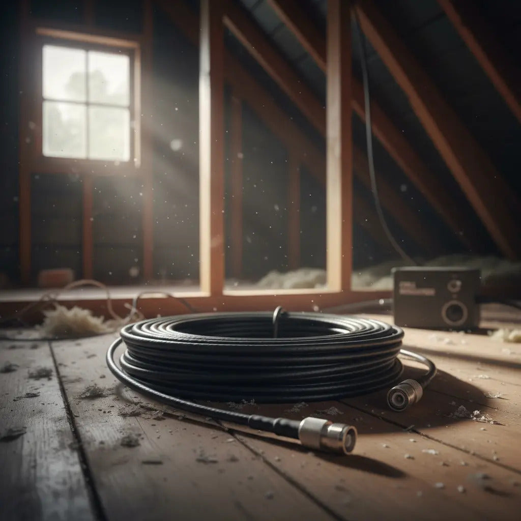 Cable Extension Coaxial Tnc De 5 Metros Para Telefono Rural