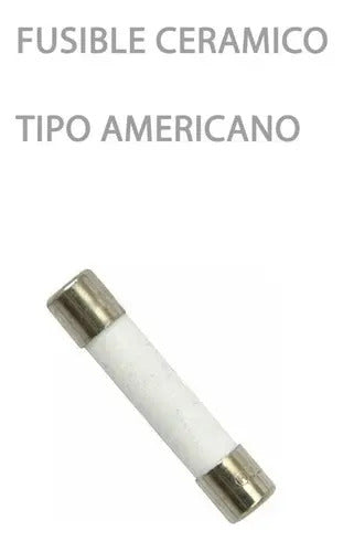 Fusible Ceramico Serie 14, De 10 Amperes Y 250 Vca Fc10
